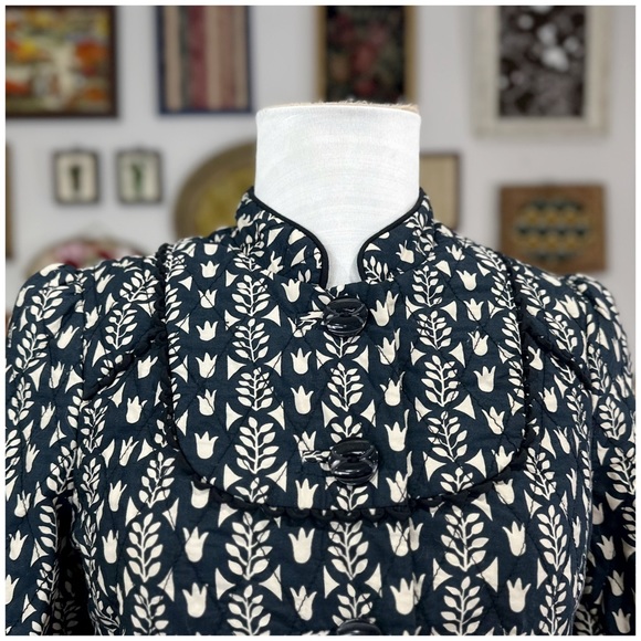 2007 Anthro “Quilted Yardbird Jacket” by Elevenses - Picture 11 of 16